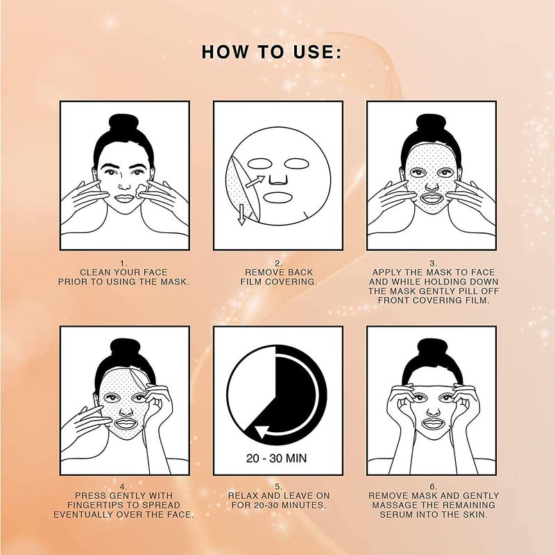 LIPOFIX Hydrating Facial Bio Cellulose Face Mask Sheet. Made in Korea - Image 5